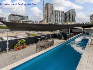 Modern Inner-City Living with Exclusive Rooftop Pool & City Views